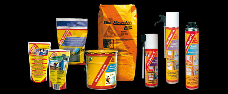 Gamma de productos  para reparación y protección de hormigón Sika